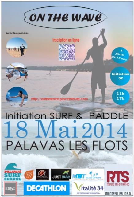 Affiche on the wave idrac